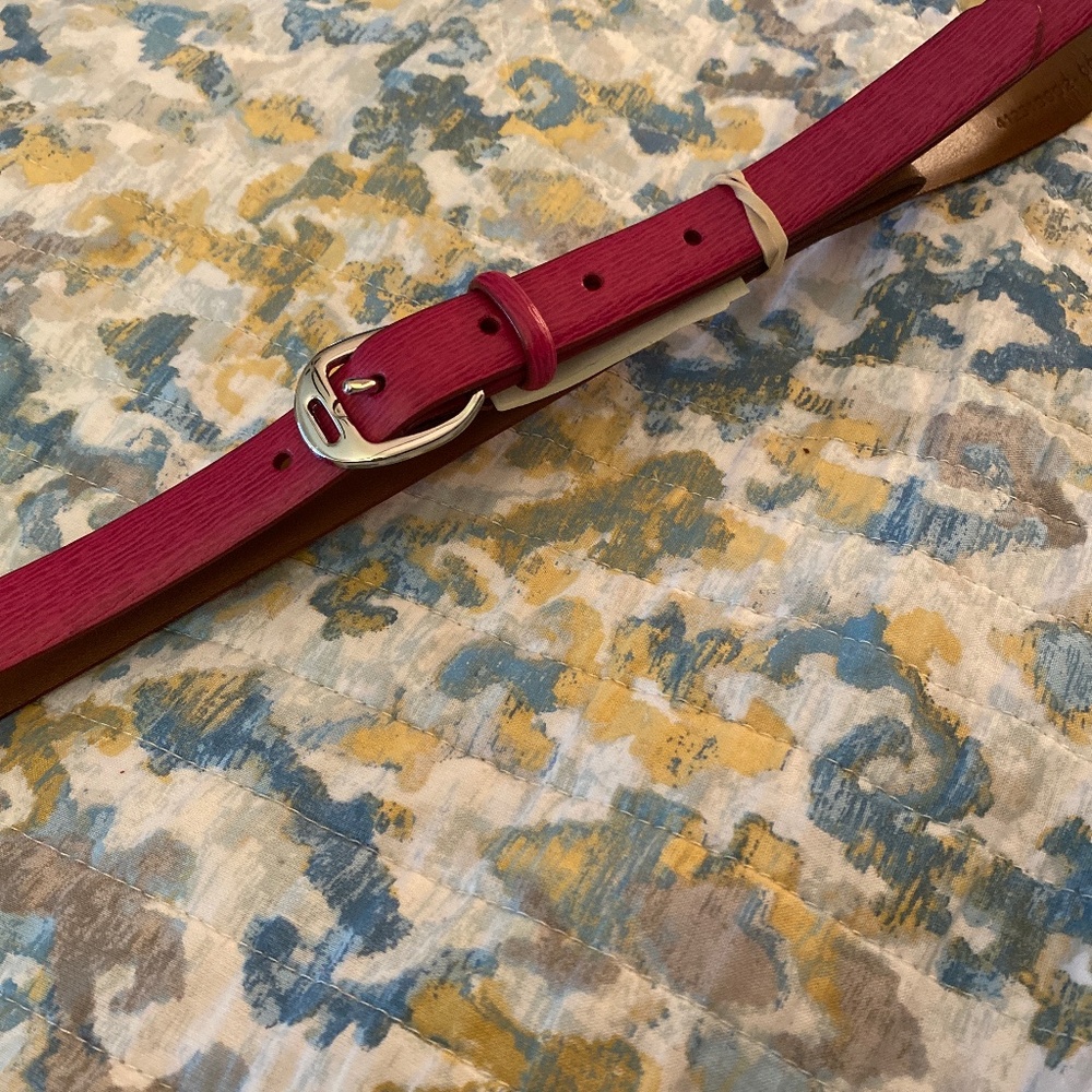Womens Ralph Lauren Hot Pink Belt